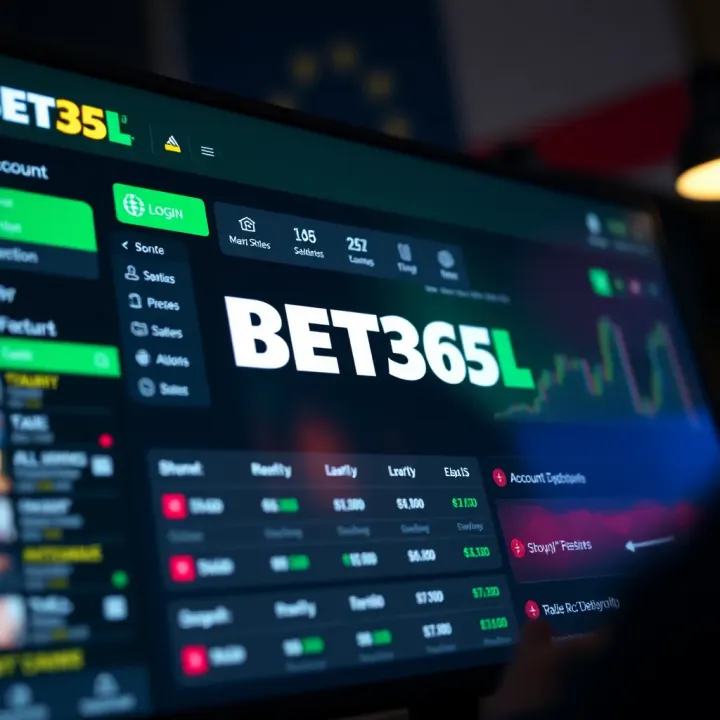 Exterior view of a bet365 betting shop showcasing its logo and entrance in Nigeria