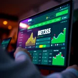 Bet365 live betting interface showing football match odds and real-time updates