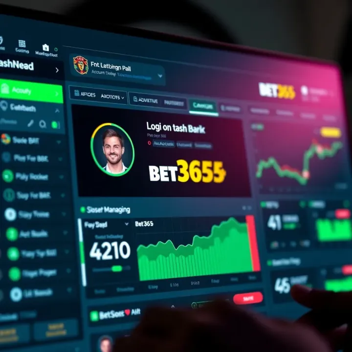 Graph showing the rise in revenue and market influence of a leading online gambling company