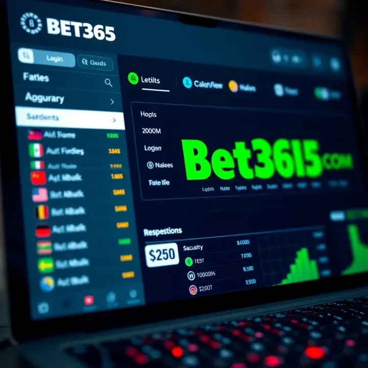 User navigating Bet365 app with Nigerian currency options displayed