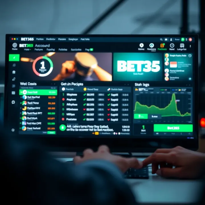 User entering login credentials on Bet365 shop interface on a digital device