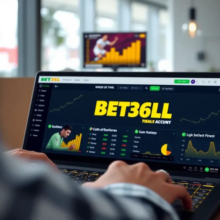 Mobile phone displaying the bet365 old mobile platform interface with betting options and navigation menu