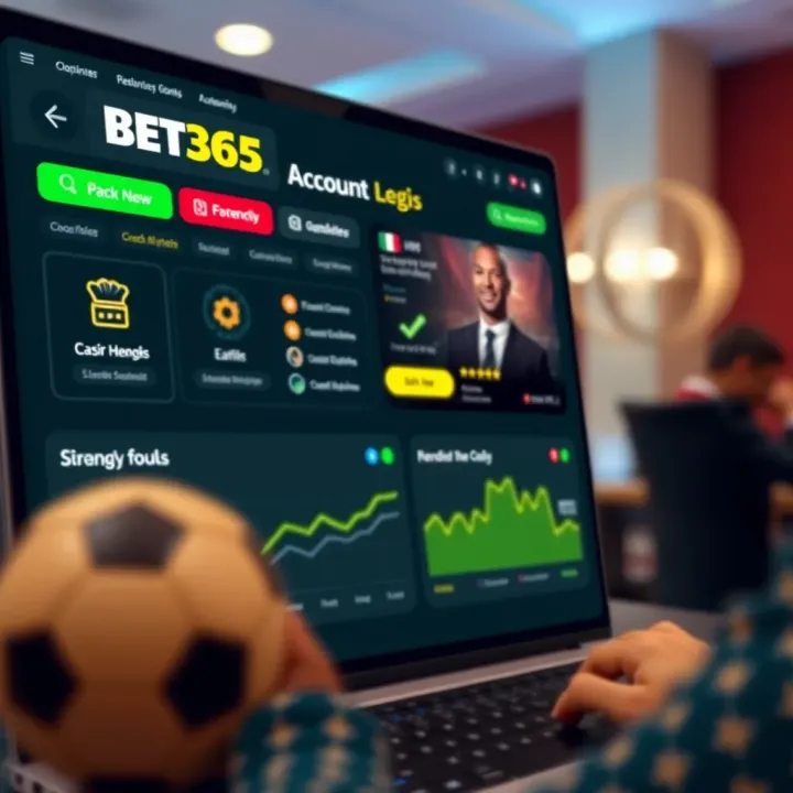 Live football match updates displayed on a mobile phone screen with bet365 interface